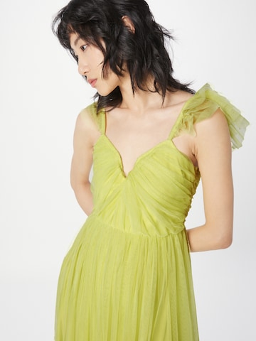 Maya Deluxe Evening Dress in Green