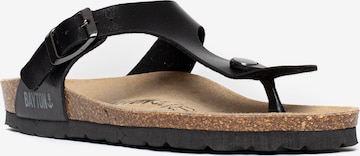 Bayton - Sandalias de dedo 'CAIRNS' en negro