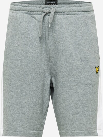 Pantaloni Lyle & Scott pe gri, Vizualizare produs