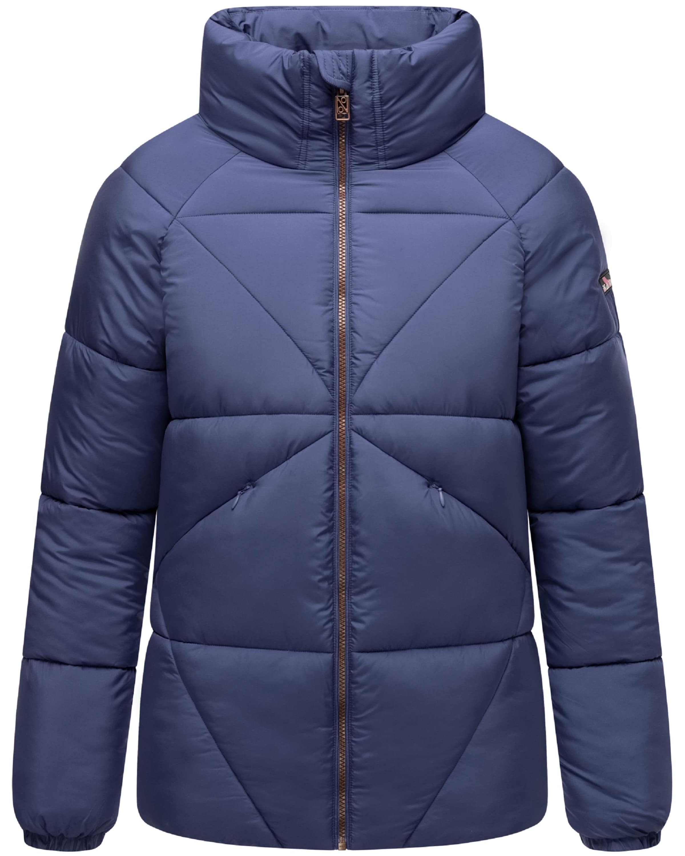 NAVAHOO Zimná bunda 'Schokolina' - Fialová