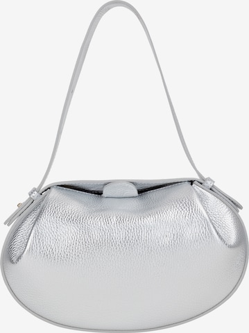 NAEMI - Bolso de hombro en plata: frente