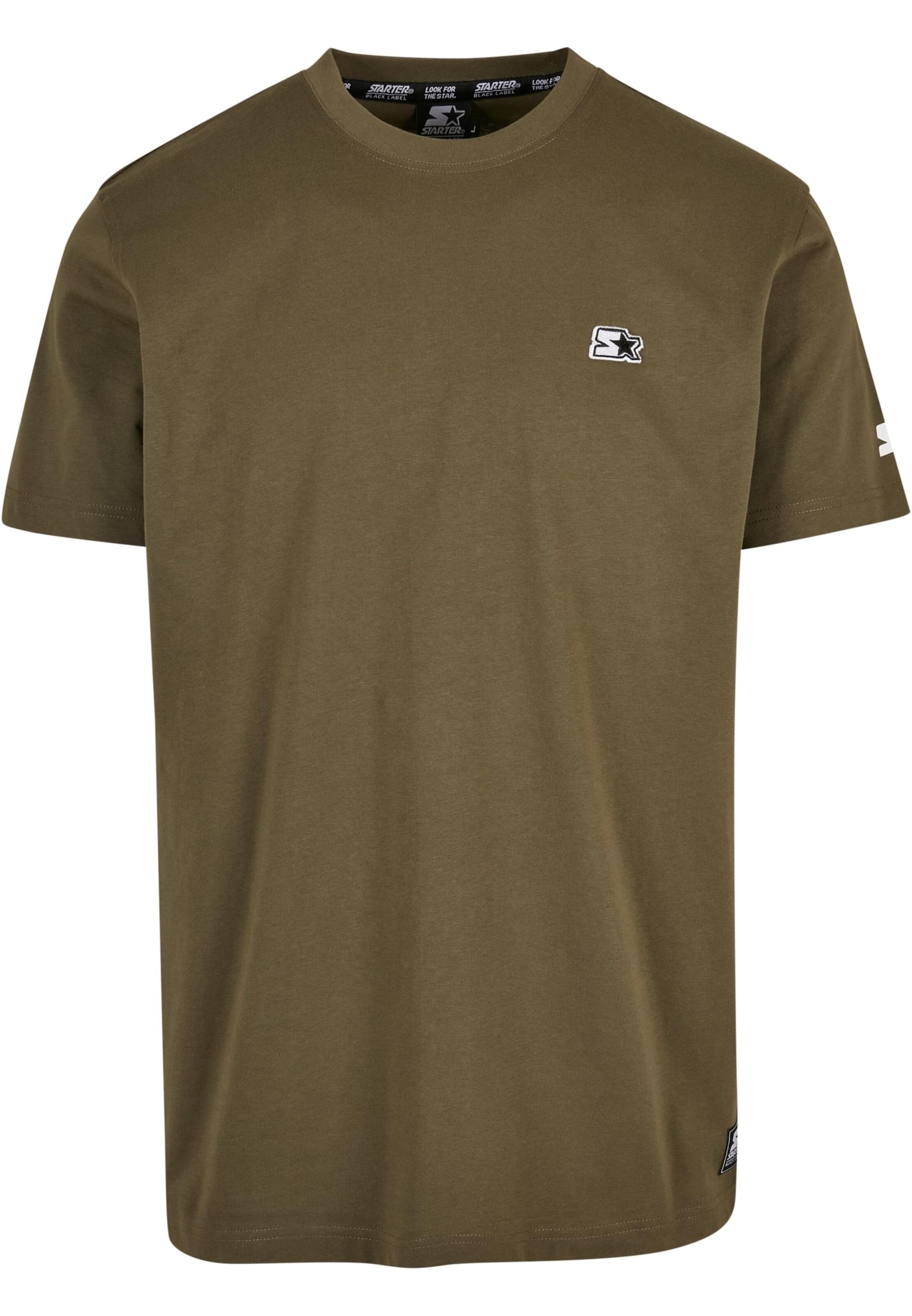 T-Shirt 'Essential' Starter Black Label en vert : devant