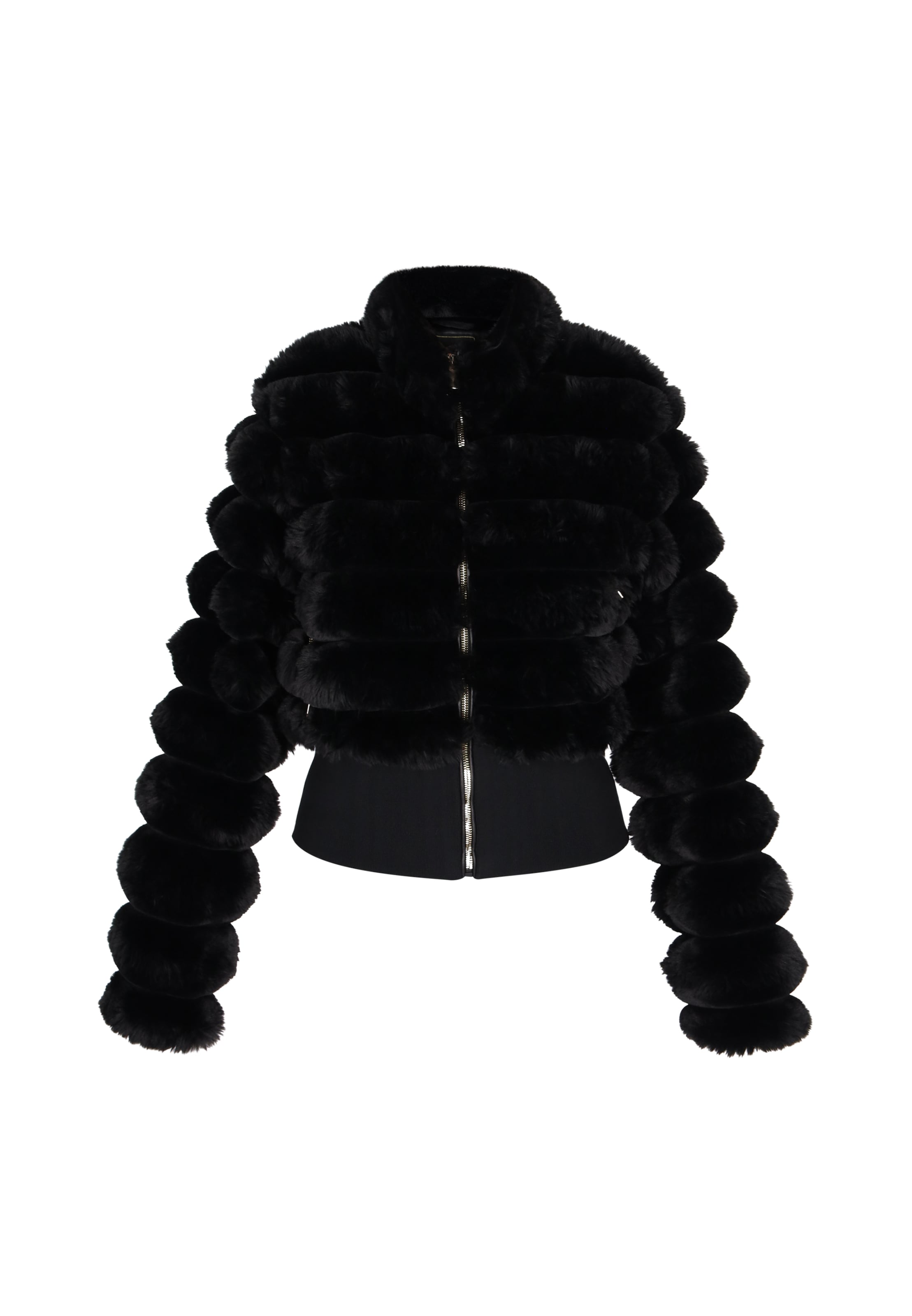 faina Übergangsjacke in Schwarz: Vorderseite