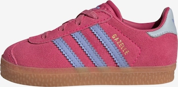 ADIDAS ORIGINALS Кроссовки 'Gazelle' в Ярко-розовый: спереди