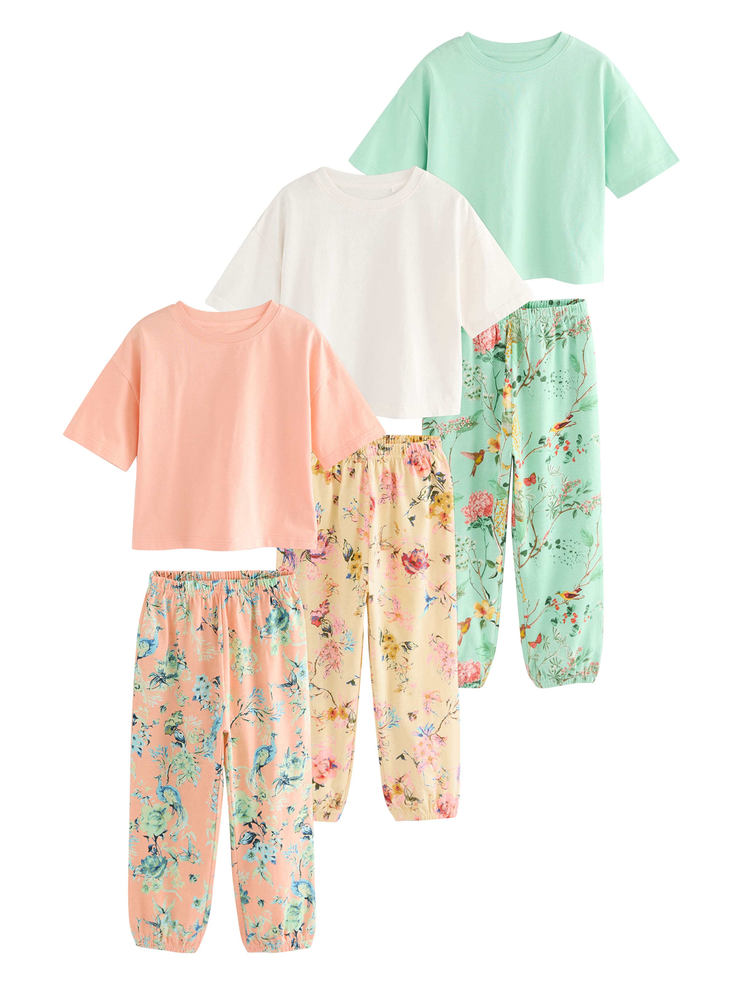 Next Πιτζάμα σε πράσινο: μπροστά