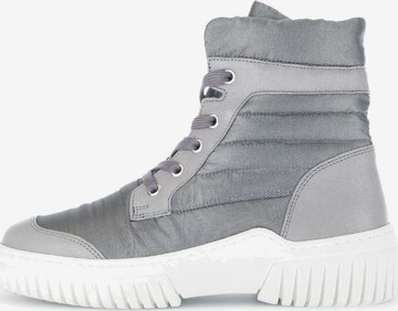 GABOR Lace-Up Ankle Boots in Grey