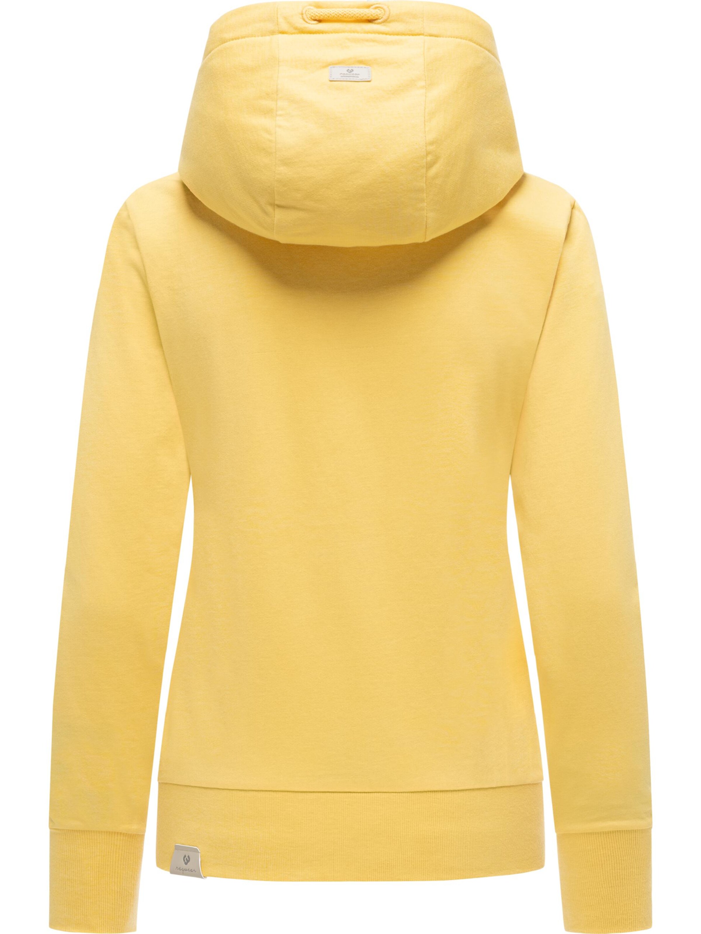 Giacca di felpa 'Paya' di Ragwear in giallo