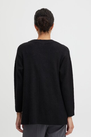 b.young Knit Cardigan in Black