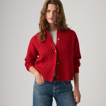 LEVI'S ® Плетена жилетка 'CHARLOTTE' в червено