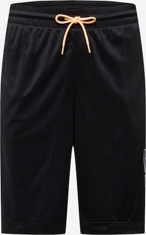 Regular Pantalon de sport 'Donovan Mitchell' ADIDAS PERFORMANCE en noir : devant