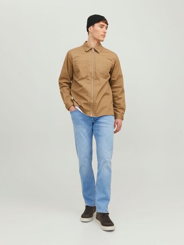 JACK & JONES Regularen Kavbojke | modra barva