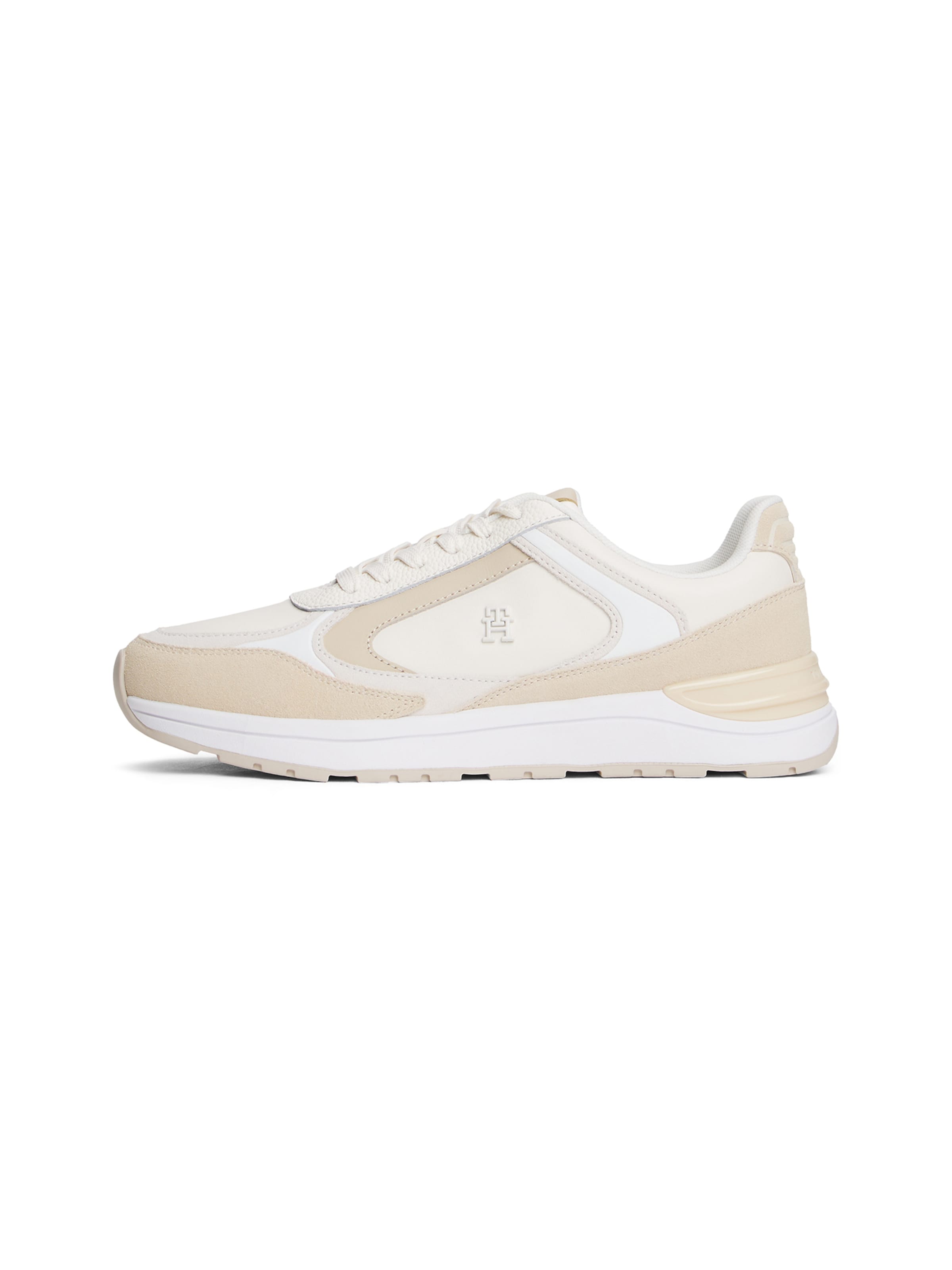 Sneaker bassa di TOMMY HILFIGER in beige: frontale