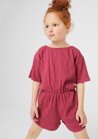 s.Oliver Dungarees in Red: front