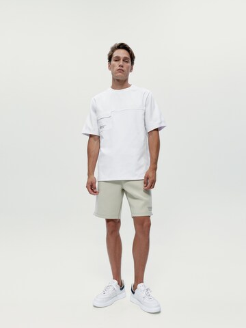 Born Functioneel shirt 'Tirreno' in Wit
