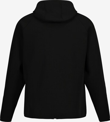 JAY-PI Athletic Zip-Up Hoodie in Black