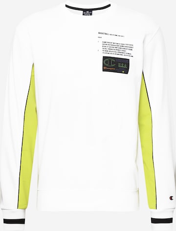 Champion Authentic Athletic Apparel Sweatshirt in Wit: voorkant