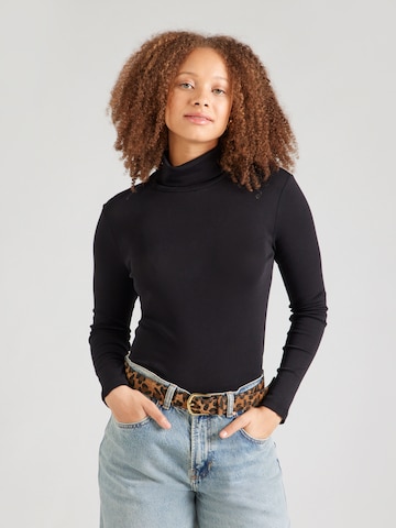 Tricou de la s.Oliver pe negru: față