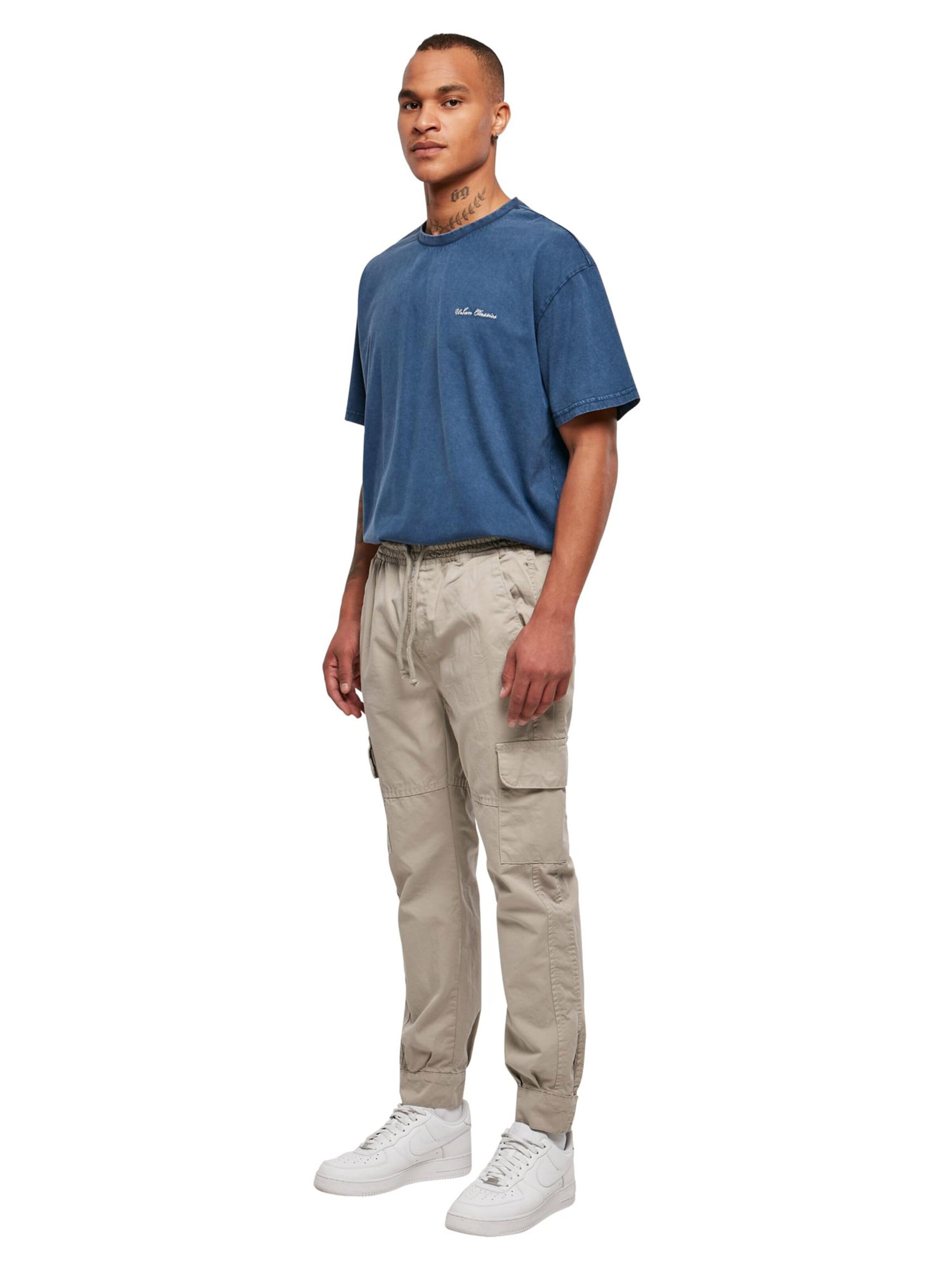 Urban ClassicsTapered Cargo hlače - siva boja