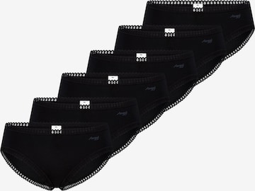 SLOGGI Panty 'GO Crush' in Schwarz: Vorderseite