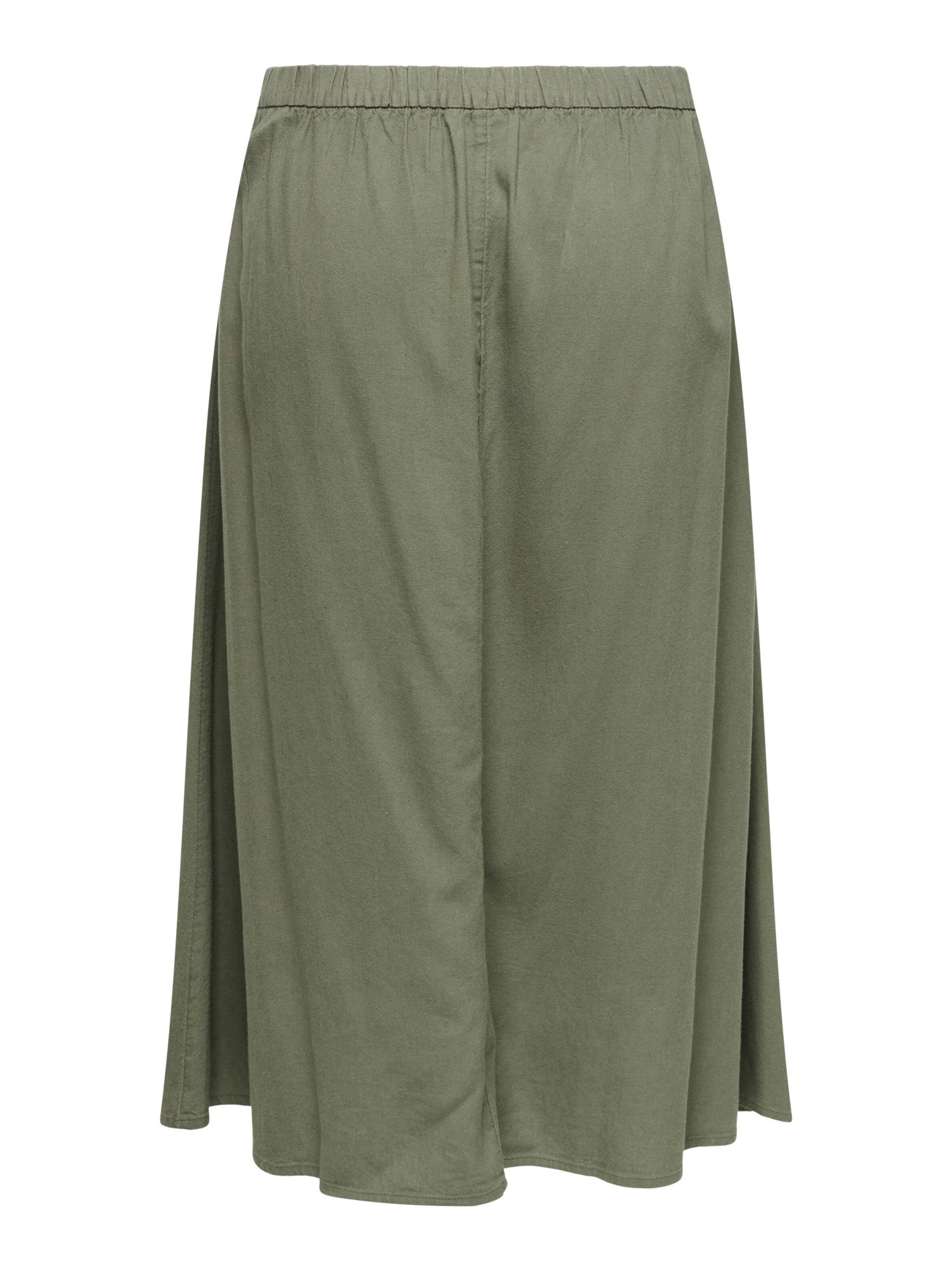 ONLY Carmakoma Nederdel 'CarGoa' i grøn