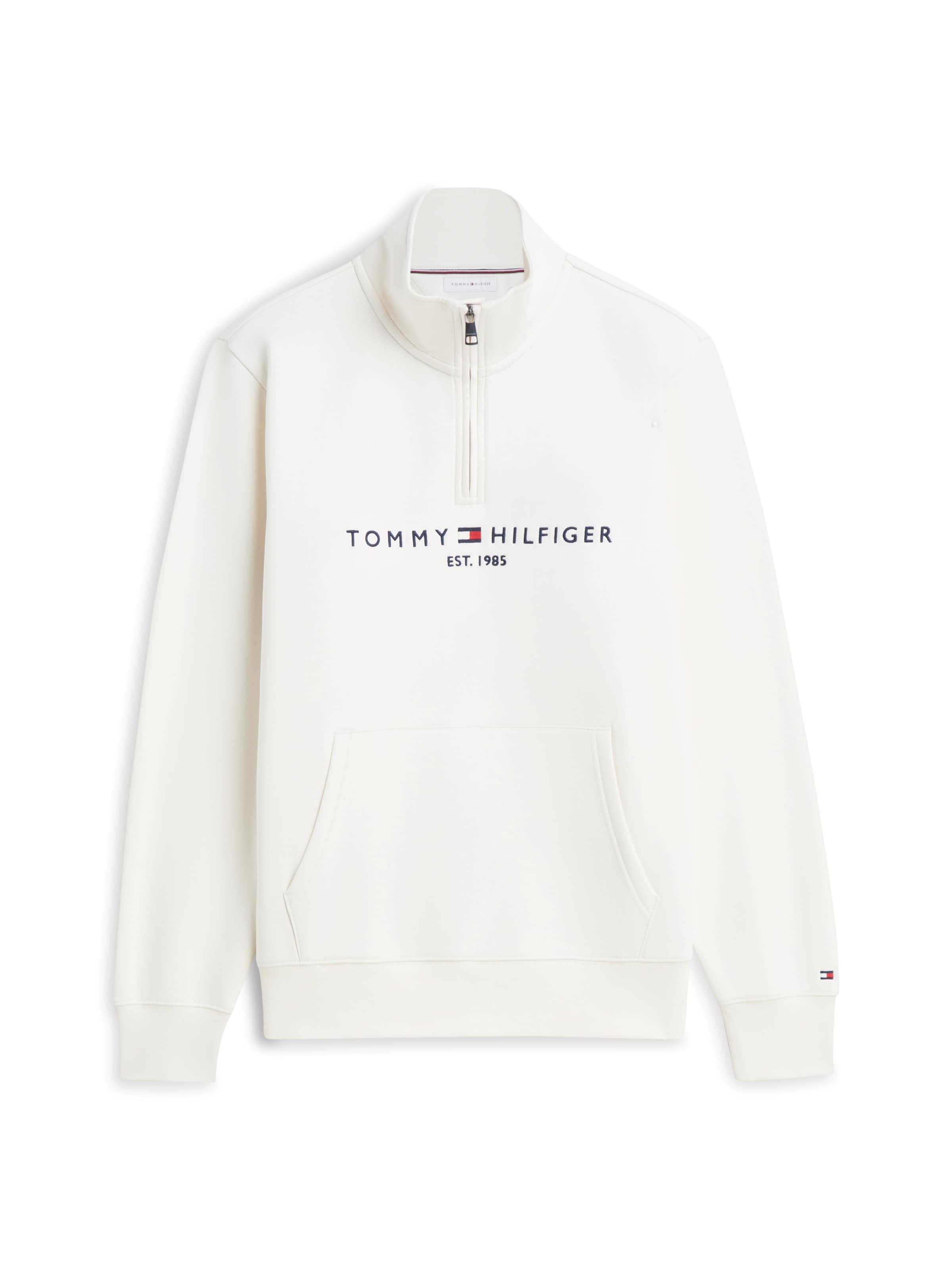 TOMMY HILFIGER Суичър в жълто: отпред