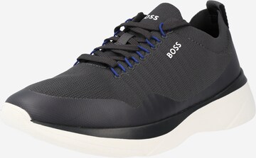 Sneaker bassa 'Dean' di BOSS in grigio: frontale