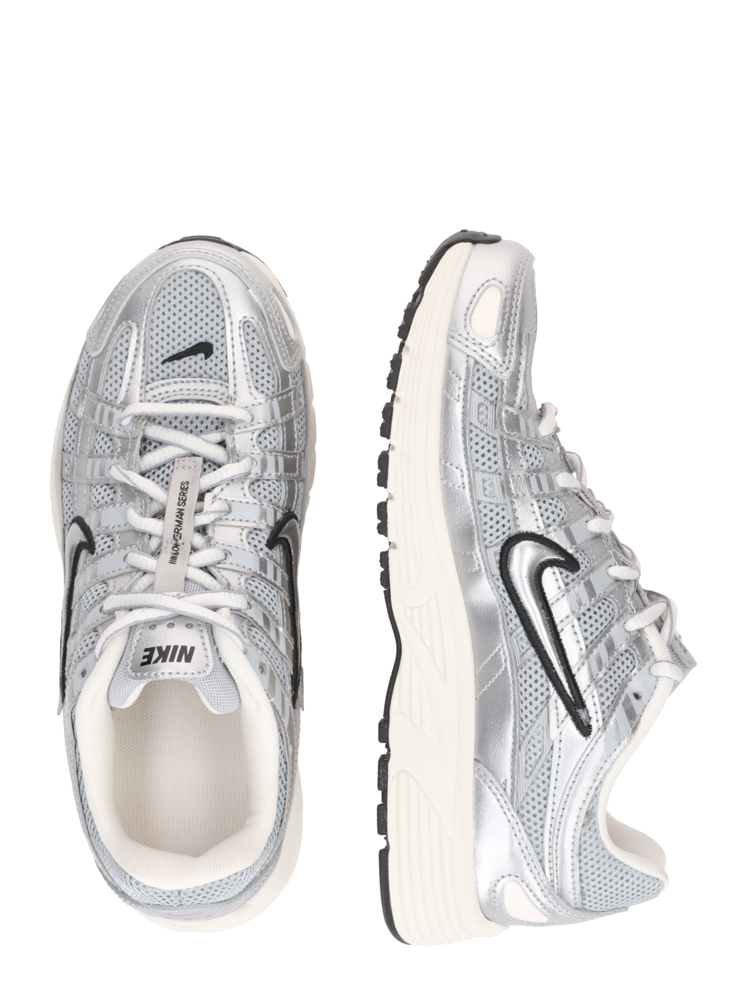 Nike Sportswear Tennarit 'P-6000' värissä hopea