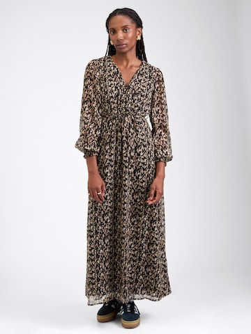 VILA Dress in Brown: front