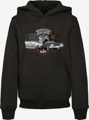 F4NT4STIC Sweatshirt 'Mystery Machine And Baby' in Black: front