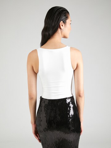 Shirtbody Nasty Gal en blanc