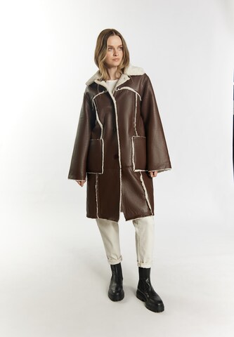 Cappotto invernale di DreiMaster Vintage in marrone