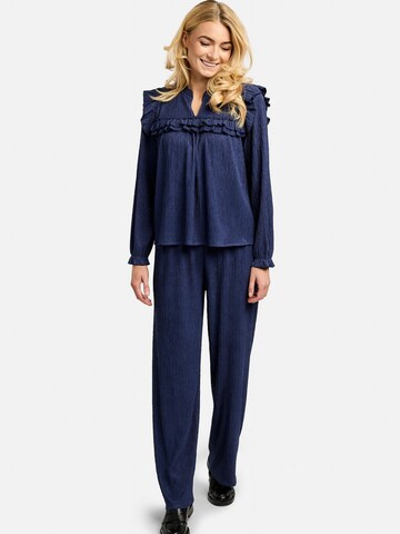 Regular Pantalon ' ANNI ' Liberte Essentiel en bleu