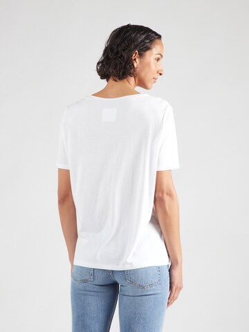 T-shirt OUI en blanc