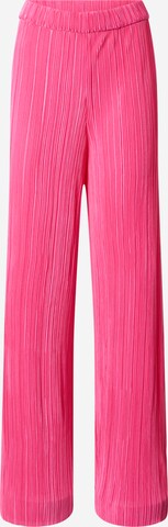 Monki Wide leg Παντελόνι σε ροζ: μπροστά