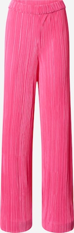 Wide Leg Pantalon Monki en rose : devant