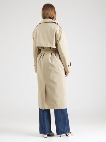 Manteau mi-saison TOPSHOP en beige