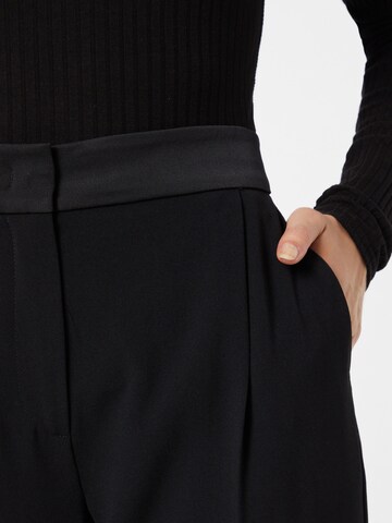 Marella Regular Pleat-Front Pants 'IZABEL' in Black