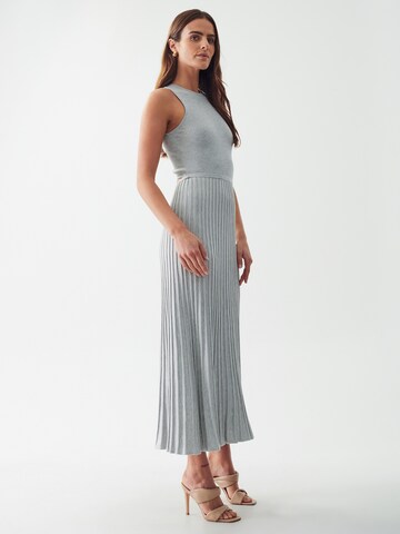Willa - Vestido de punto en gris