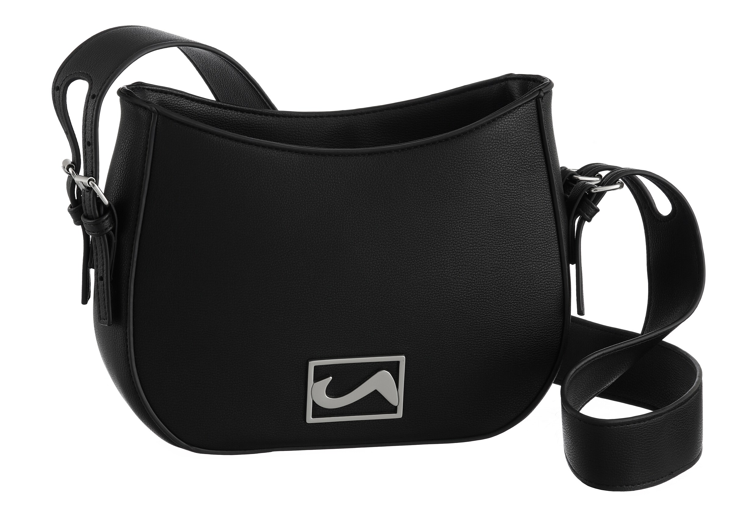 ARA Shoulder Bag in Black: front