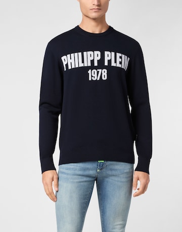 Pull-over Philipp Plein en bleu