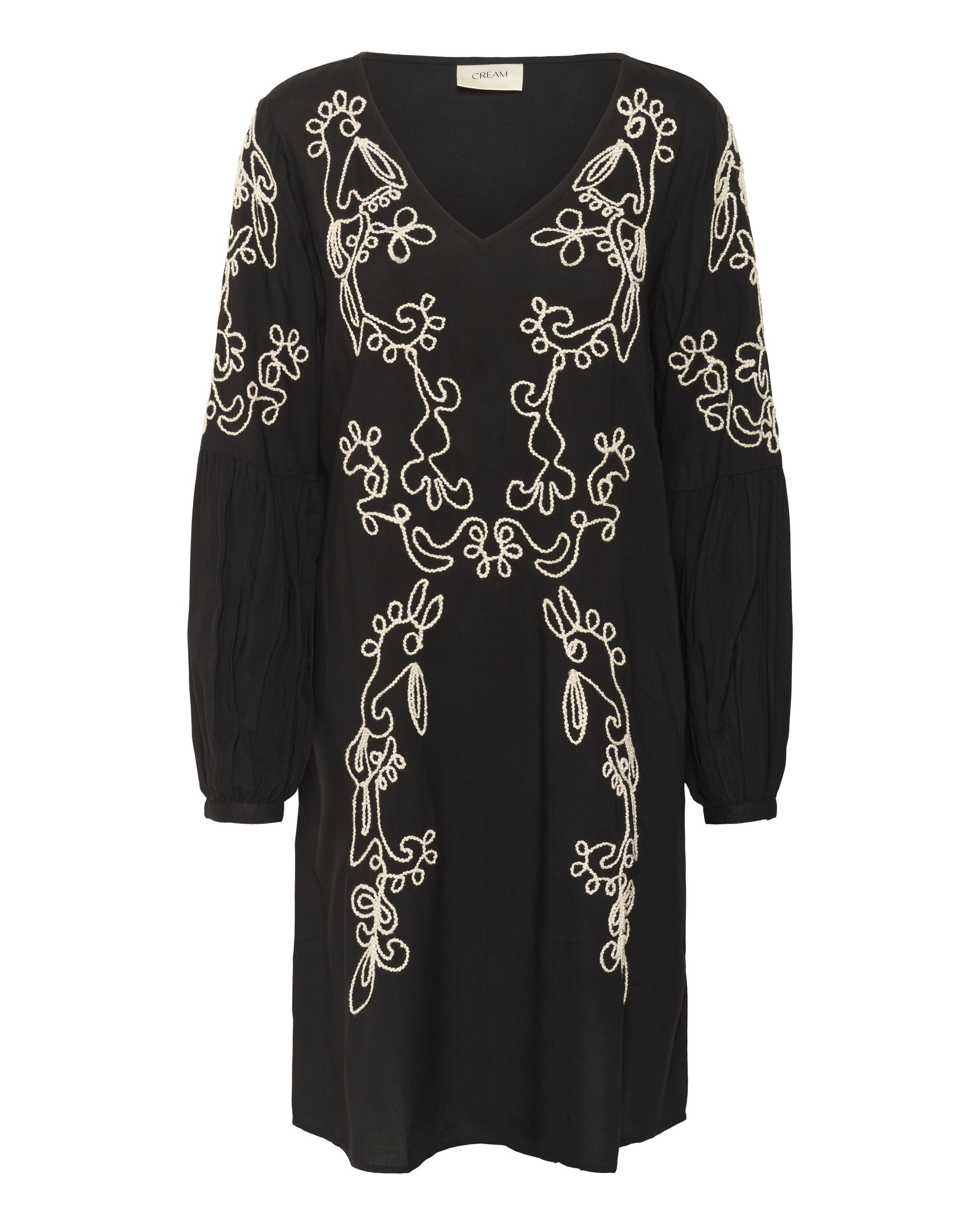 Cream Dress in Black / White, Item view