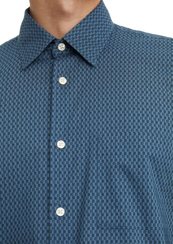 Marc O'Polo Regular Fit Hemd in Blau