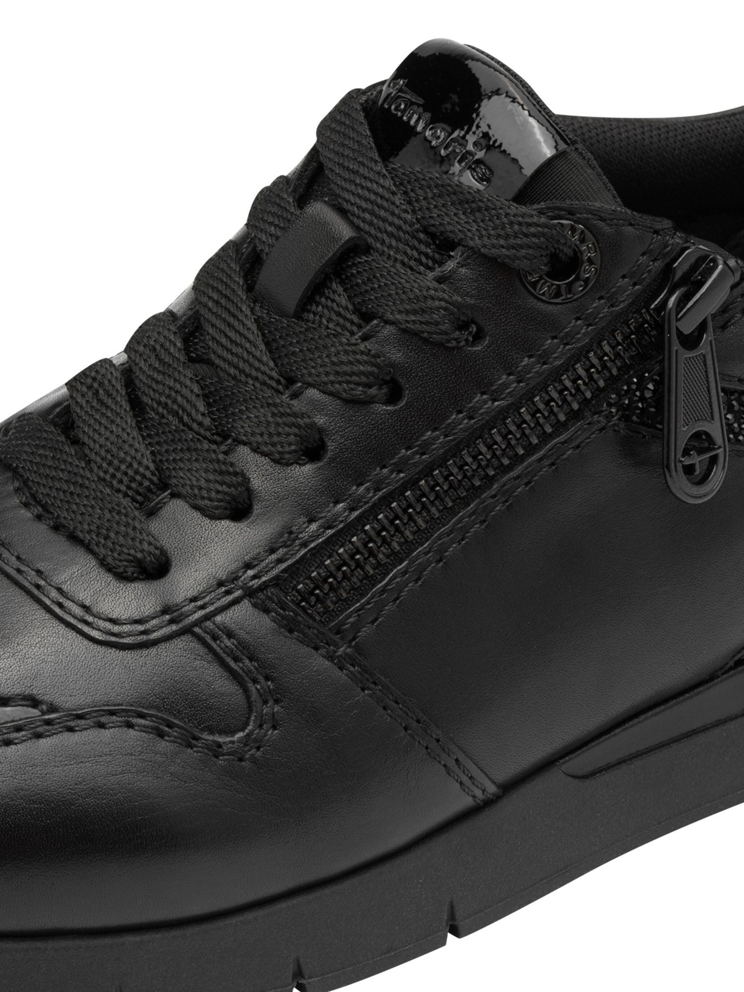 Tamaris Sneakers laag in Zwart