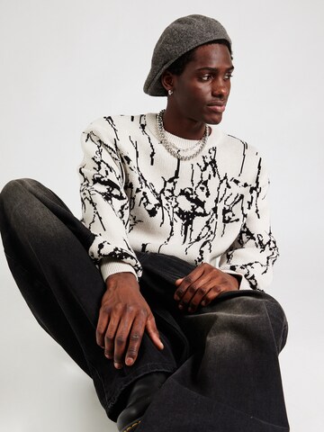 Pullover 'Emilio' di WEEKDAY in beige: frontale
