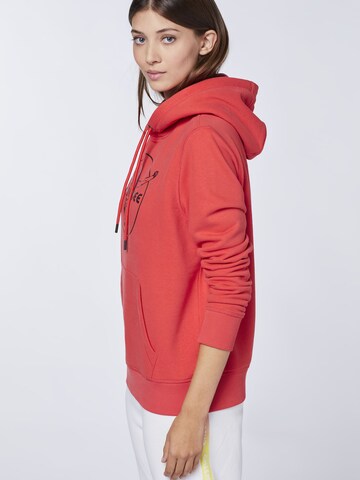 CHIEMSEE Sweatshirt (GOTS) in Rot