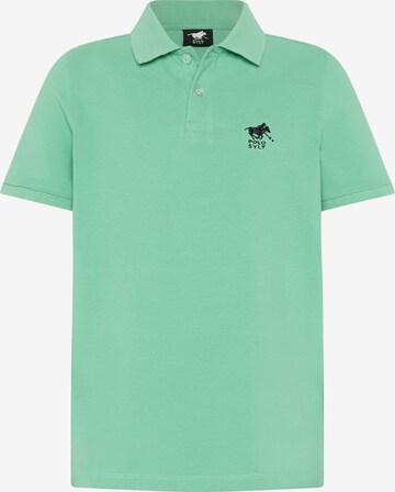 Polo Sylt Shirt in Green: front