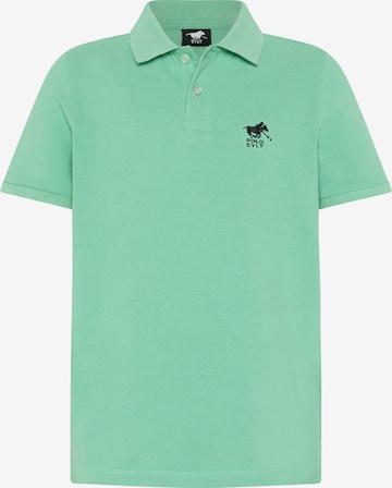 Polo Sylt Shirt in Green: front