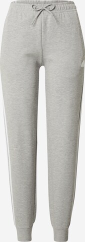 ADIDAS SPORTSWEAR Tapered Sportbroek in Grijs: voorkant