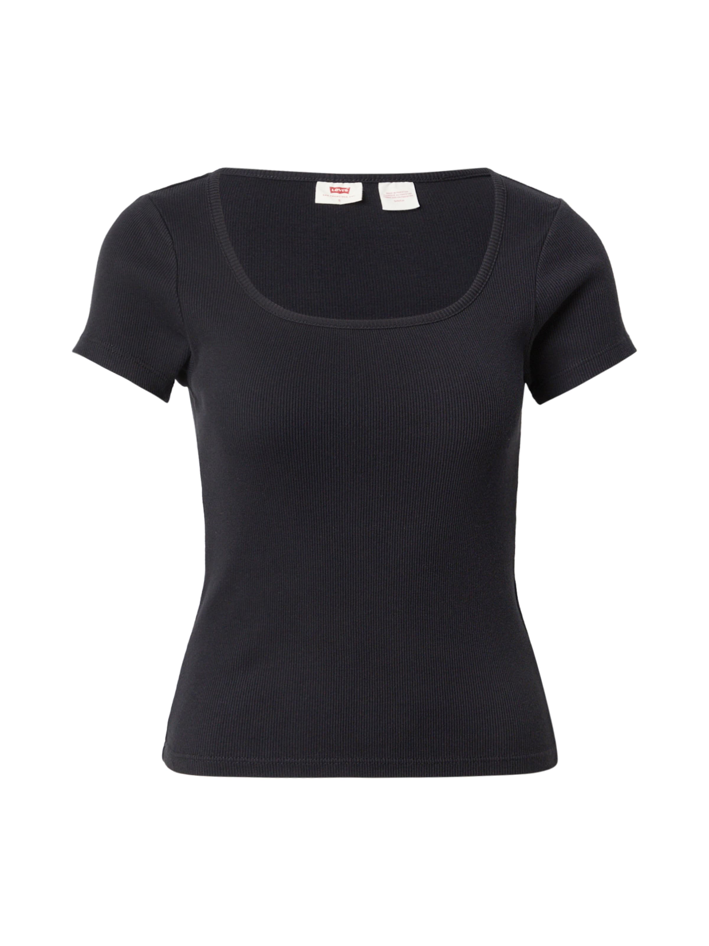 LEVI'S ® T-shirt 'Essential' i svart: framsida