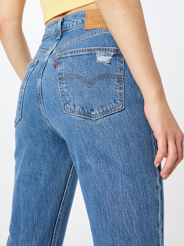 LEVI'S ® Slimfit Jeans '70s High Flare' in Blauw